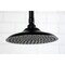 Showerscape K236K20 7-3/4 Inch Showerhead with 17-Inch Ceiling Mount Shower Arm, Matte Black K236K20 - alternate 5